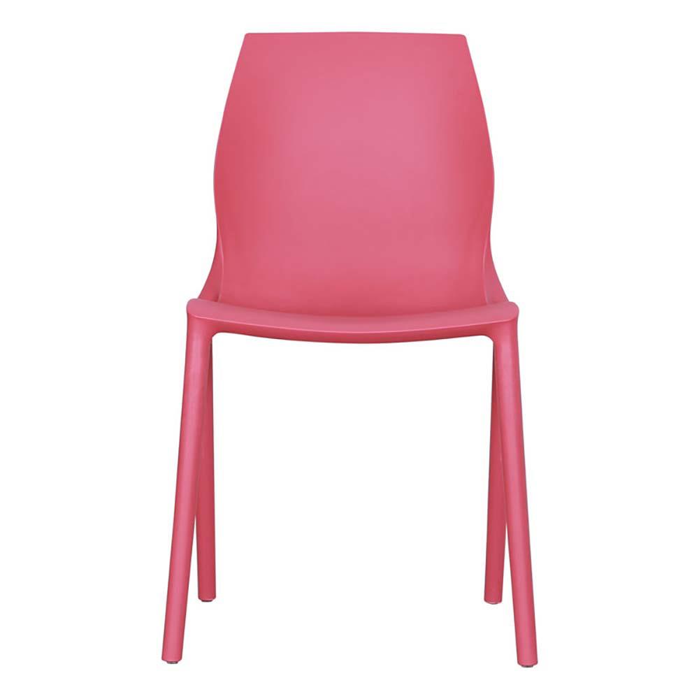 เก้าอี้พลาสติก AS FURNITURE SIO สีแดง