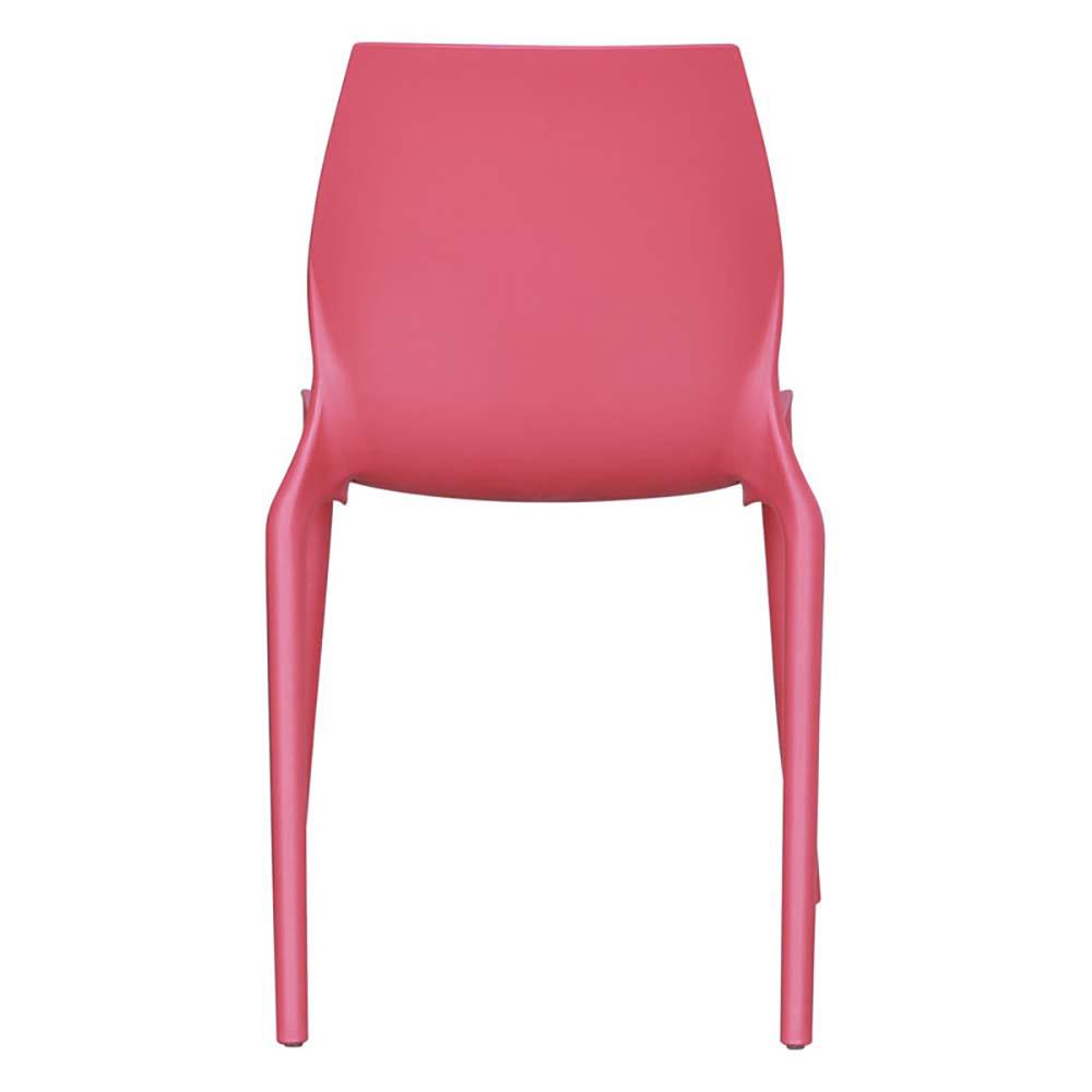 เก้าอี้พลาสติก AS FURNITURE SIO สีแดง