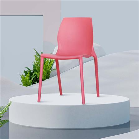 เก้าอี้พลาสติก AS FURNITURE SIO สีแดง_5