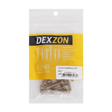 สกรูปลายสว่าน TP DEXZON 8x1 นิ้ว 30 ชิ้น_1