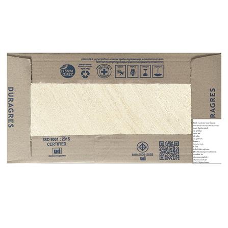 กระเบื้องผนัง 8x16 นิ้ว DURAGRES ไนอาร่า น้ำตาล A_5