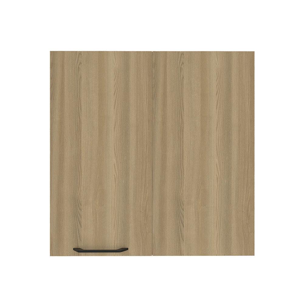 ตู้เข้ามุมขวา PARAZZO ENZO 80x80 ซม. มือจับดำ สีเนเชอรัลโอ๊ก
