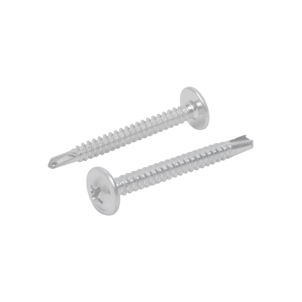 สกรูปลายสว่าน WF DEXZON 8x1-1/2 นิ้ว 100 ชิ้น