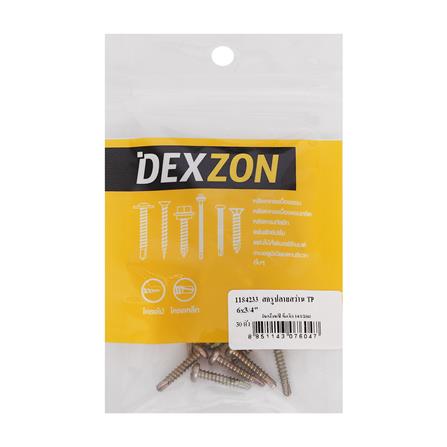 สกรูปลายสว่าน TP DEXZON 6x3/4 นิ้ว 30 ชิ้น_1