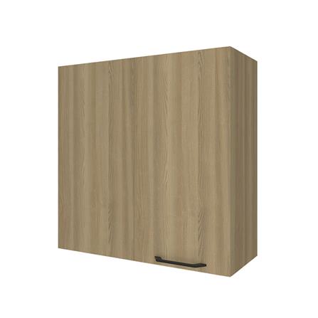 ตู้เข้ามุมซ้าย PARAZZO ENZO 80x80 ซม. มือจับดำ สีเนเชอรัลโอ๊ก_1