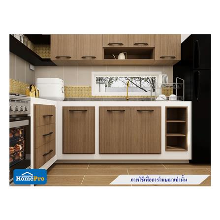 บานซิงค์เดี่ยว PARAZZO ENZO 40x60 ซม. สี CHOCOLATE_3