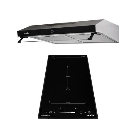 เตาฝัง+เครื่องดูดควัน AXIA I-TOUCH30+I-NERO60ITC