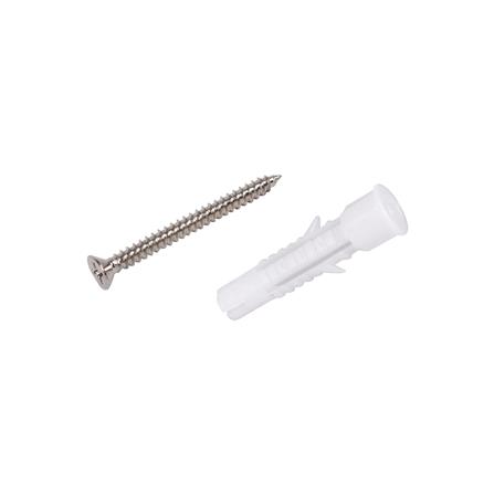 พุกอิฐบล็อกพร้อมสกรู TF DEXZON เบอร์ 7 1 1/2 นิ้ว แพ็ก 50 ชิ้น