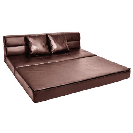 โซฟาเบด THAIBULL OLT-PU501-150 สีน้ำตาล_1