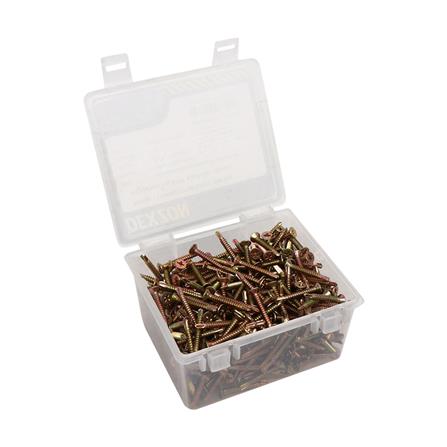 สกรูปลายสว่าน TF DEXZON 8x1-1/4 นิ้ว 500 ชิ้น_1