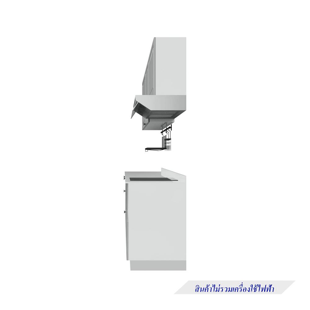ครัวไม้สำเร็จ STARMARK ALICE 166_L_NS 166 ซม.