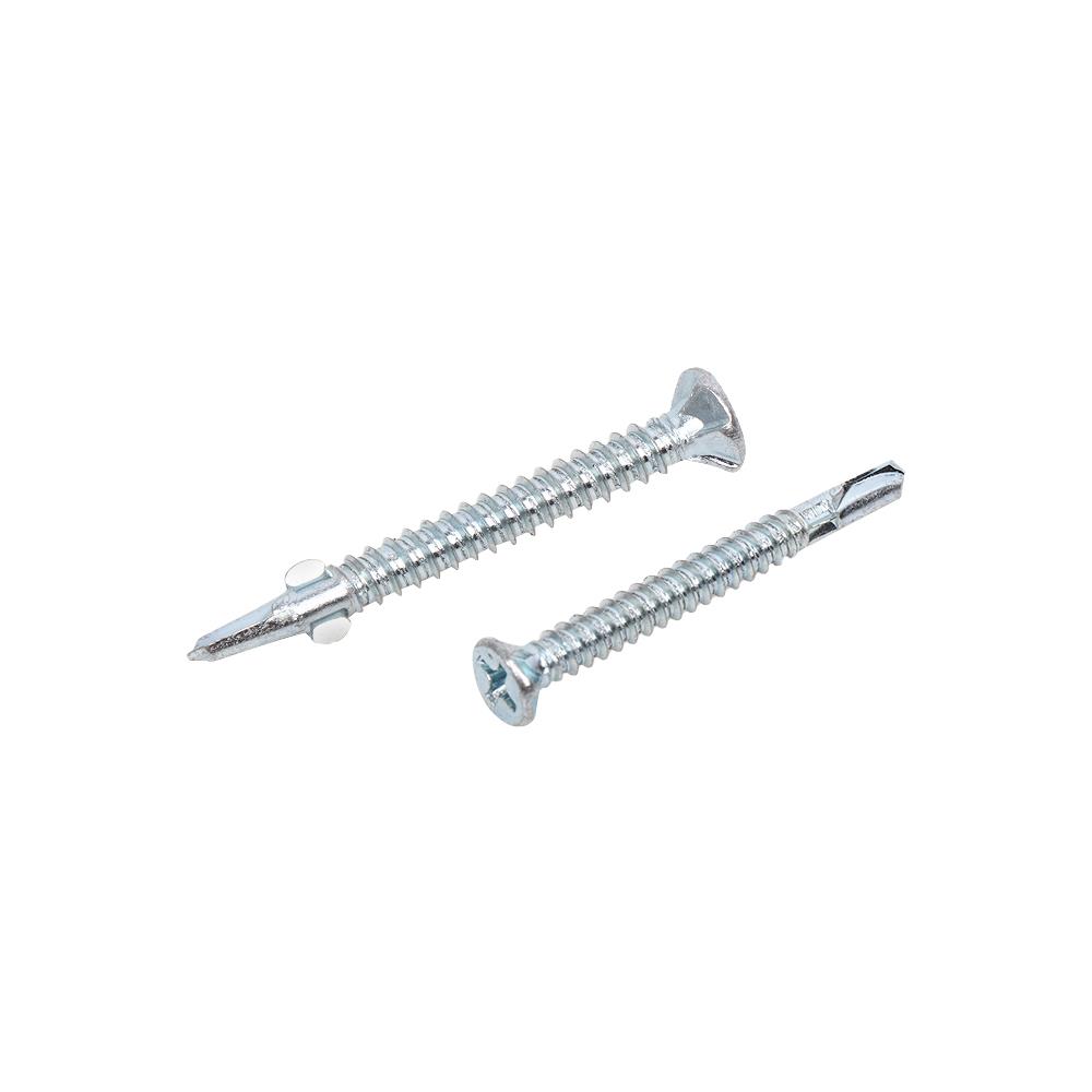 สกรูยึดไม้ฝามีปีก TF DEXZON 7X1-1/2 นิ้ว แพ็ก 500 ชิ้น