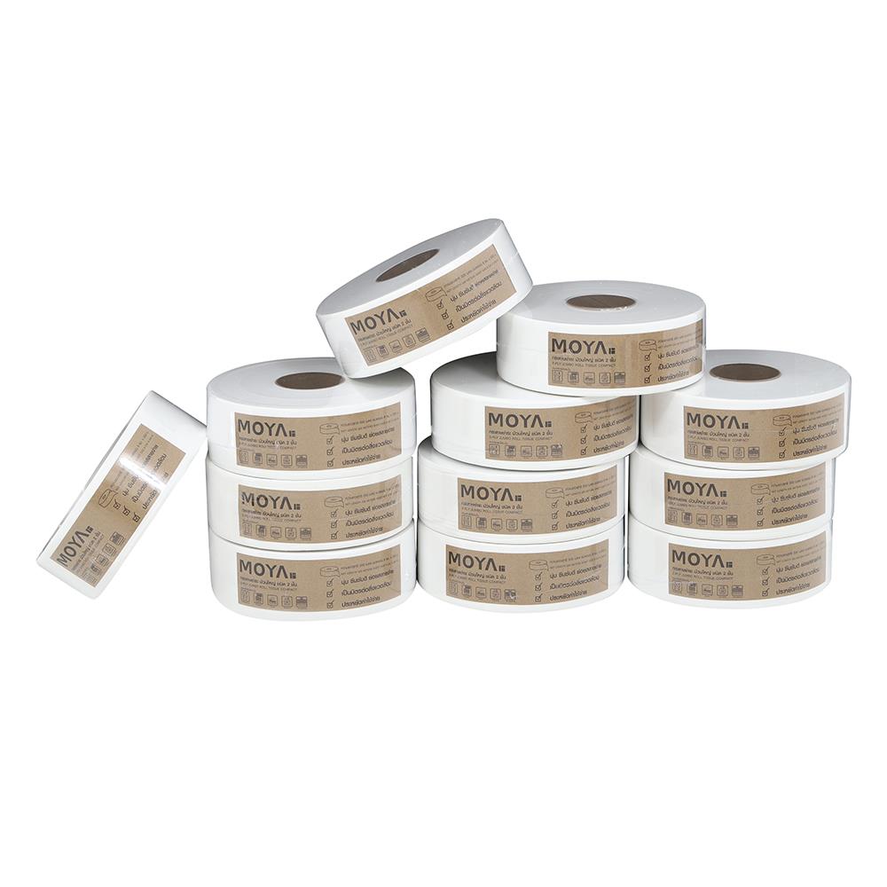 กระดาษชำระ MOYA JRT2PLY 300 ม. แพ็ก 12