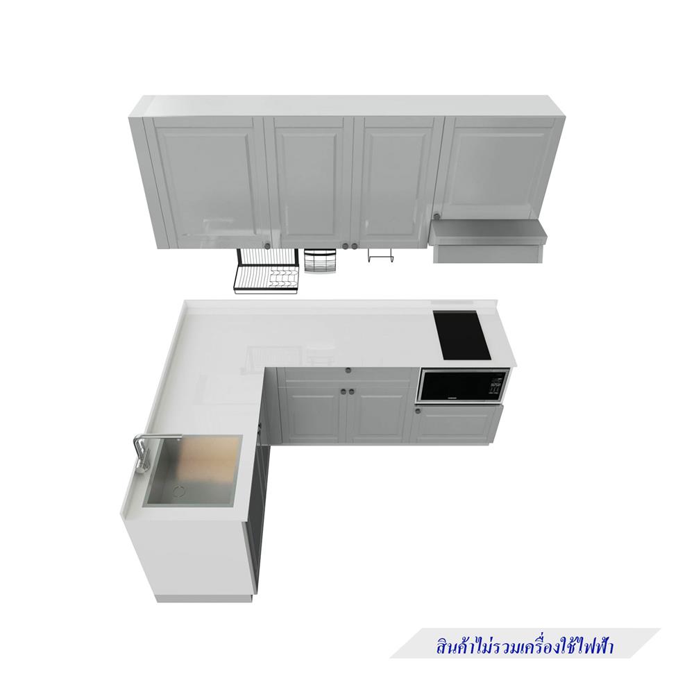 ครัวไม้สำเร็จ STARMARK ALICE L220_L 220 ซม.