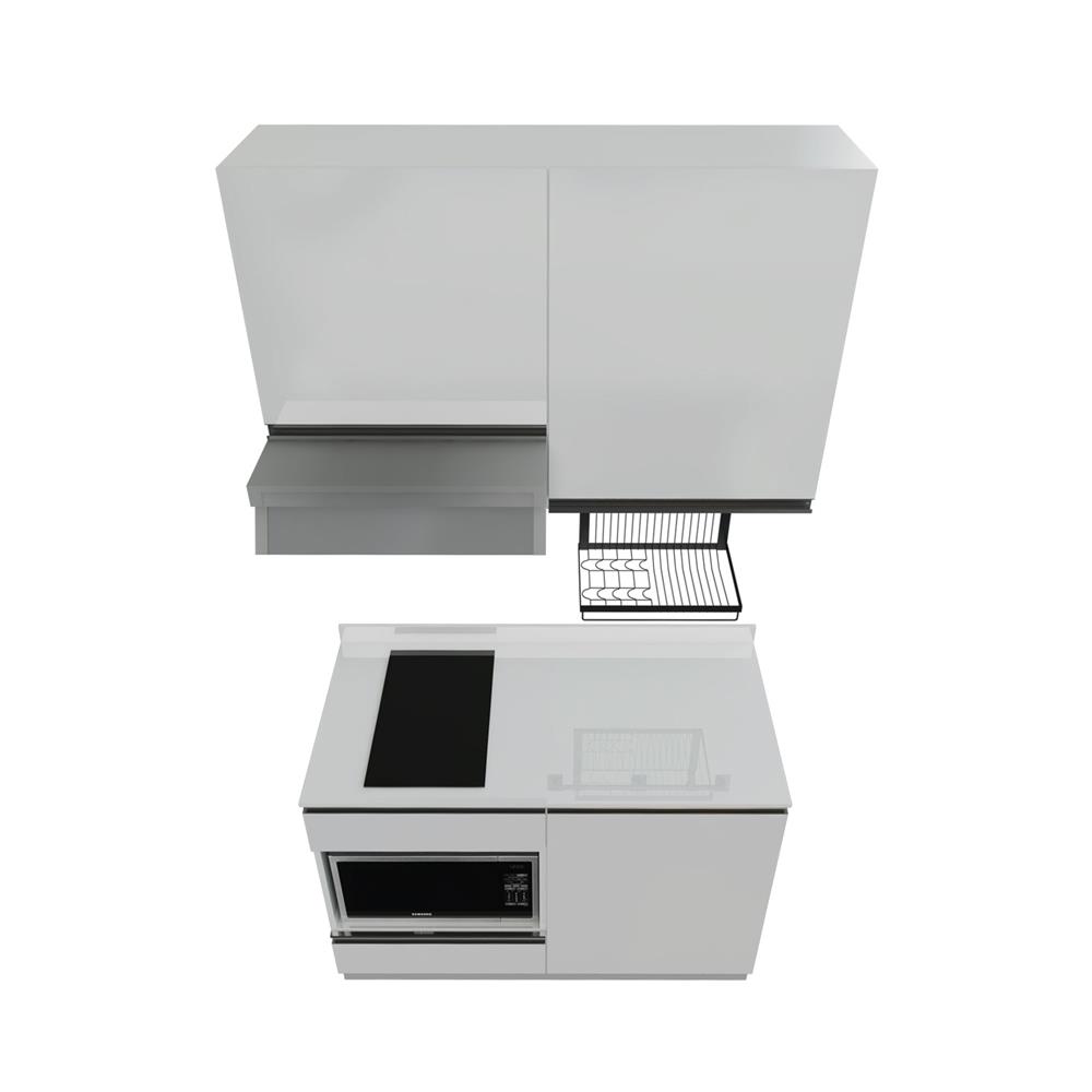 ครัวไม้สำเร็จ STARMARK BLANCE 121_R_NS 121 ซม.