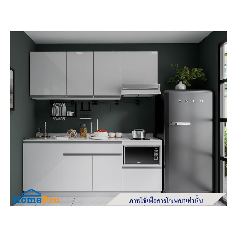 ครัวไม้สำเร็จ STARMARK BLANCE 211_L_NS 211 ซม.