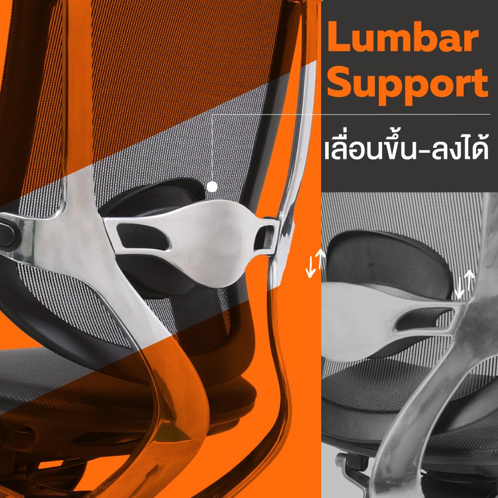 เก้าอี้เพื่อสุขภาพ ERGOTREND รุ่น OSTER สีดำ