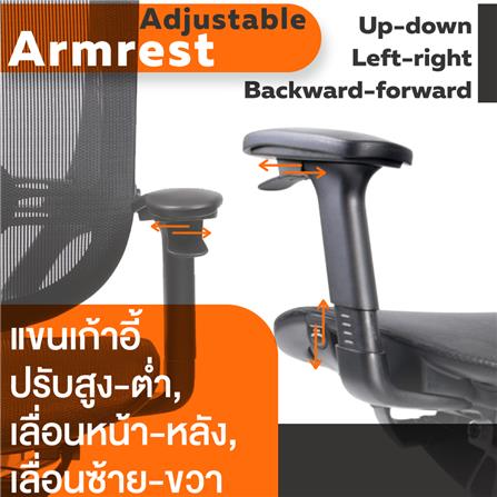 เก้าอี้เพื่อสุขภาพ ERGOTREND รุ่น OSTER สีดำ_8