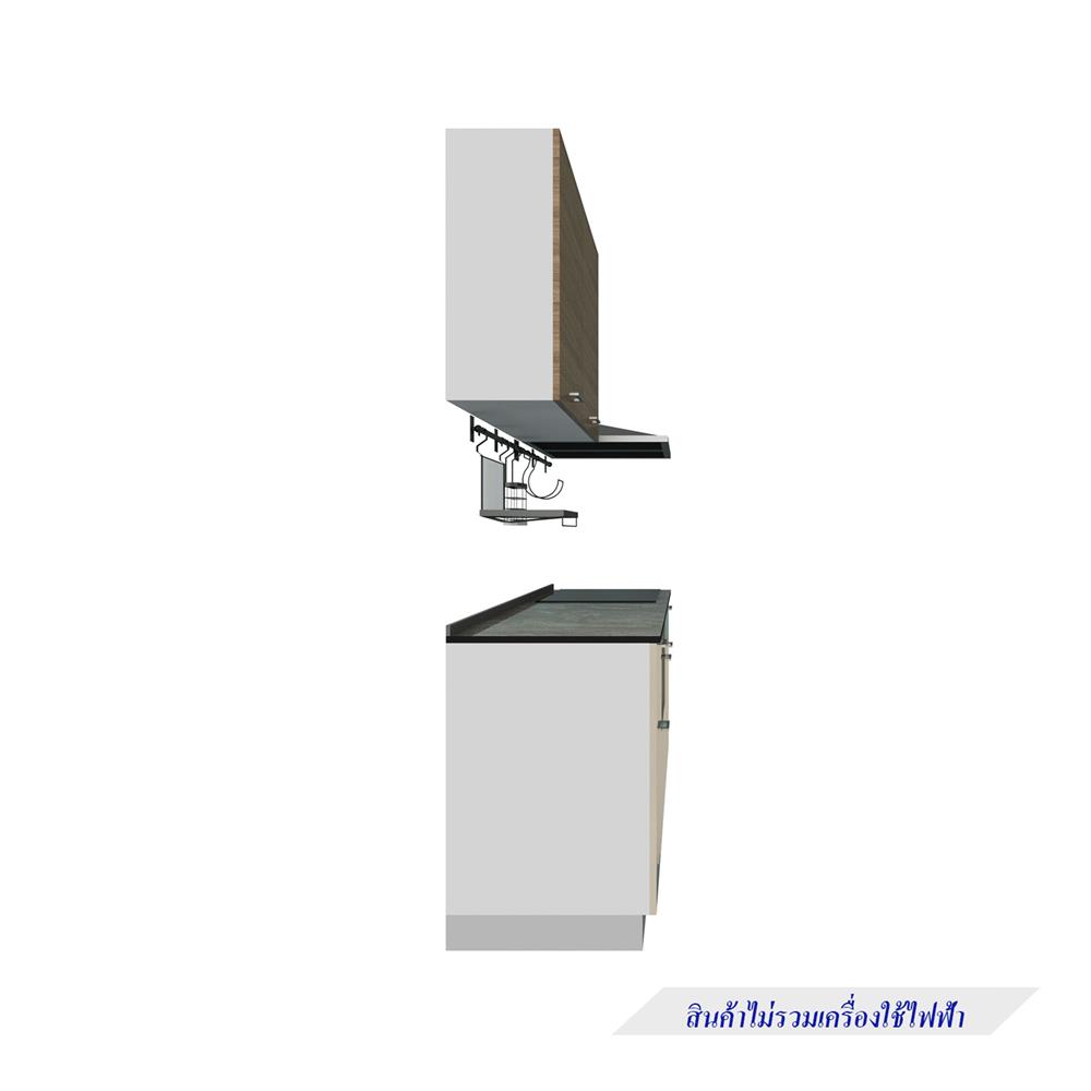 ครัวไม้สำเร็จ STARMARK CONTE 211H_L_NS 211 ซม.