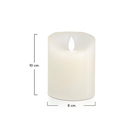 เทียน LED CLAIRE WAX REMOTE RECHARGE DIM 4 นิ้ว 0.3 วัตต์ WARMWHITE สีขาว_6