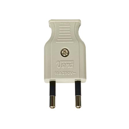 ปลั๊กตัวผู้ 2 ขากลม VENA PP1622 สีเทา_1