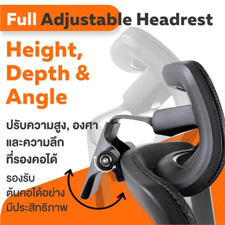 เก้าอี้เพื่อสุขภาพ ERGOTREND WISBY สีดำ_9