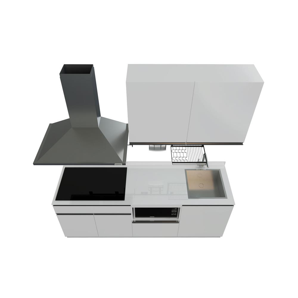 ครัวไม้สำเร็จ STARMARK BLANCE 211H_R 211 ซม.