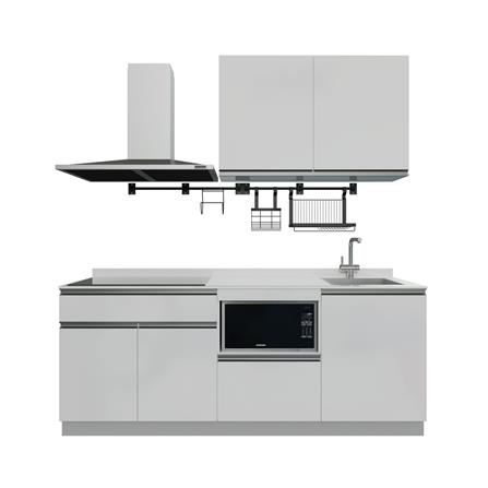 ครัวไม้สำเร็จ STARMARK BLANCE 211H_R 211 ซม.