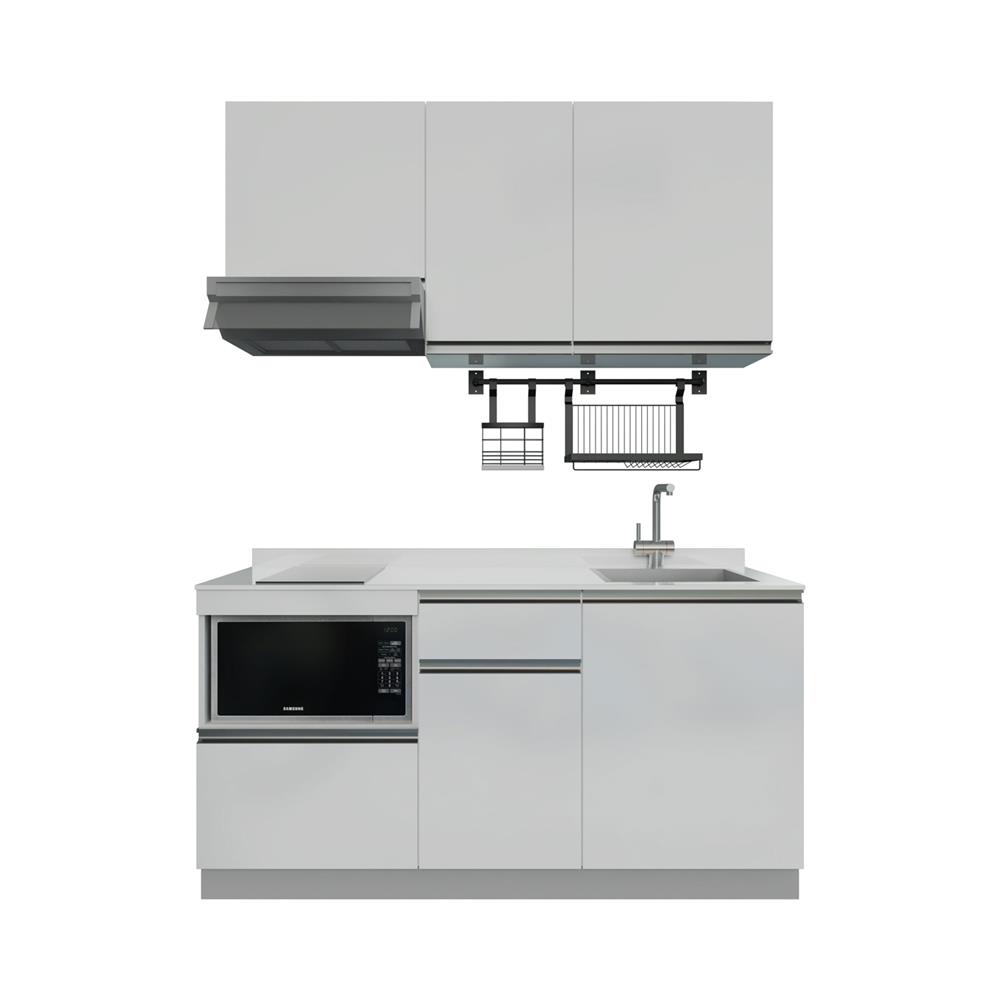 ครัวไม้สำเร็จ STARMARK BLANCE 166_R 166 ซม.