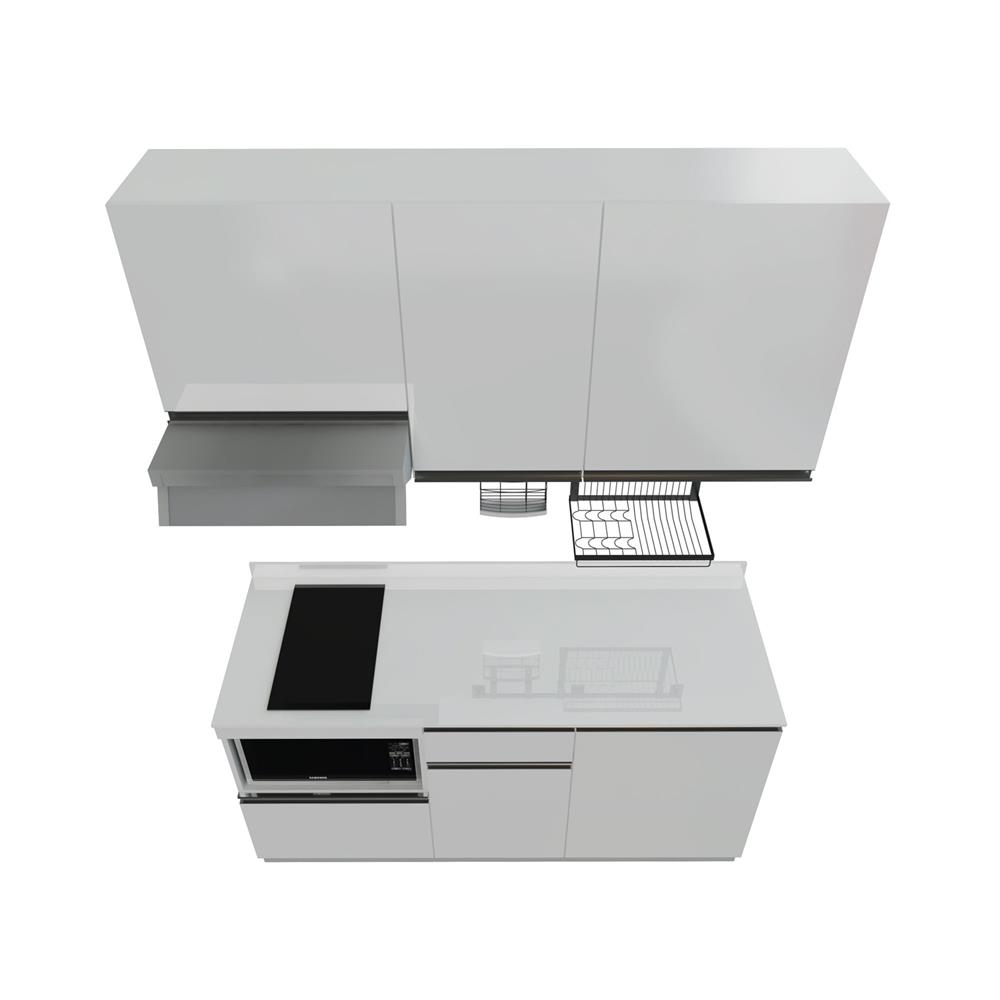 ครัวไม้สำเร็จ STARMARK BLANCE 166_R_NS 166 ซม.