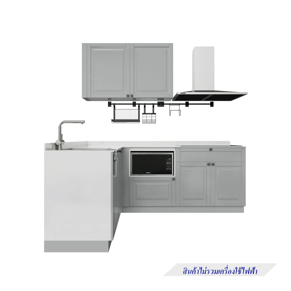 ครัวไม้สำเร็จ STARMARK ALICE L220H_L 220 ซม.