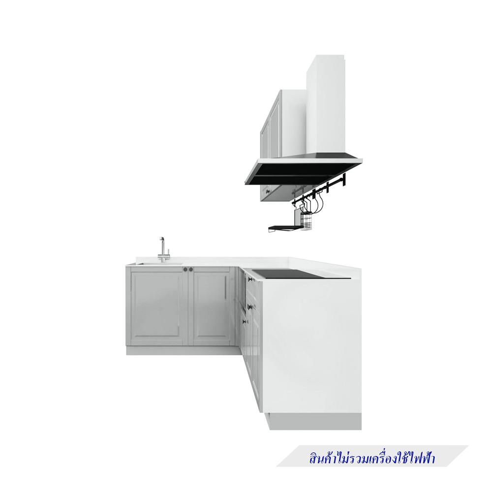 ครัวไม้สำเร็จ STARMARK ALICE L220H_L 220 ซม.
