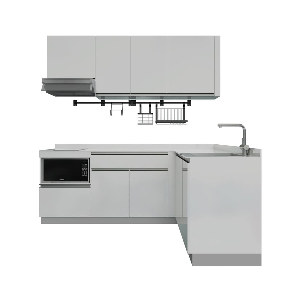 ครัวไม้สำเร็จ STARMARK BLANCE L220_R 220 ซม.