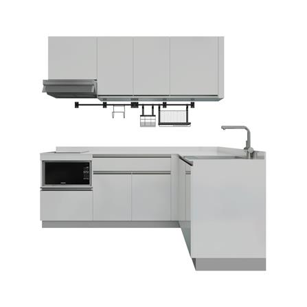 ครัวไม้สำเร็จ STARMARK BLANCE L220_R 220 ซม.