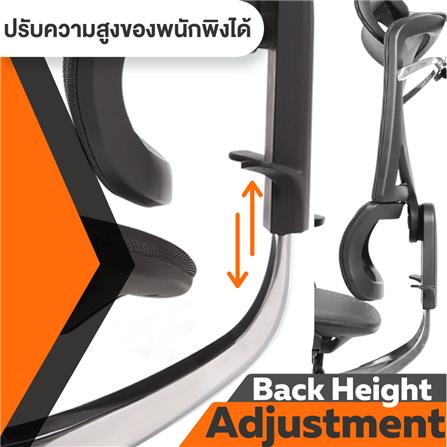 เก้าอี้เพื่อสุขภาพ ERGOTREND GOTLAND สีดำ_5