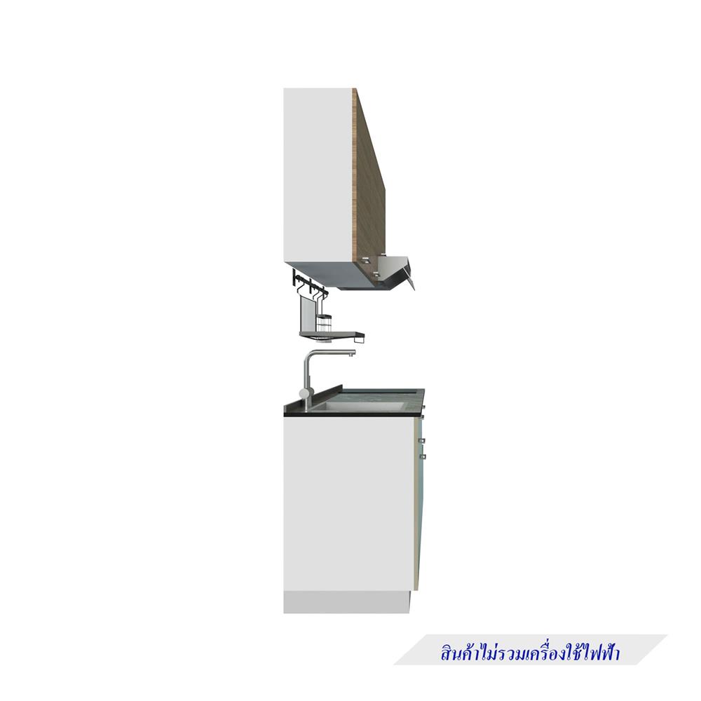 ครัวไม้สำเร็จ STARMARK CONTE 166_L 166 ซม.