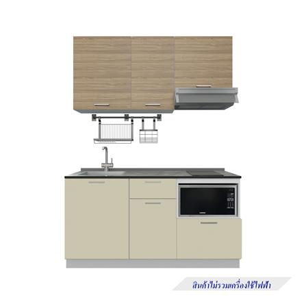 ครัวไม้สำเร็จ STARMARK CONTE 166_L 166 ซม._1