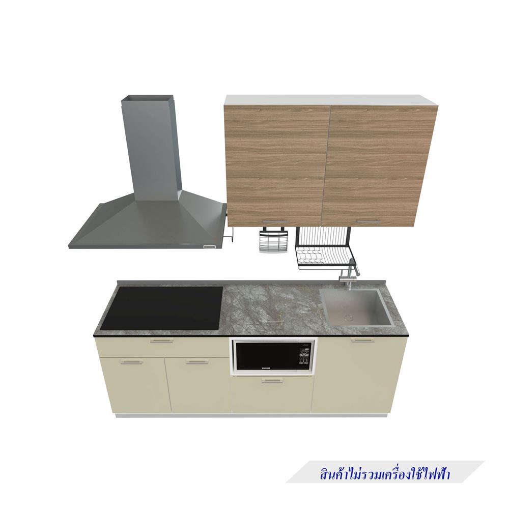 ครัวไม้สำเร็จ STARMARK CONTE 211H_R 211 ซม.