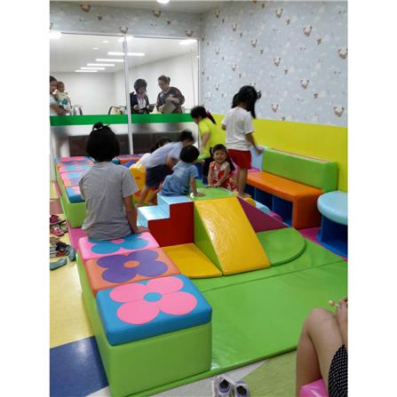 สตูลเหลี่ยม 3 ที่นั่ง PLAYSANOOK หลากสี_3