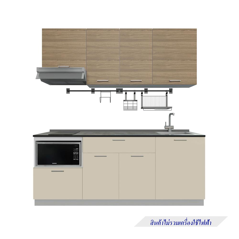 ครัวไม้สำเร็จ STARMARK CONTE 211_R 211 ซม.
