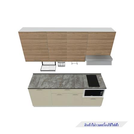 ครัวไม้สำเร็จ STARMARK CONTE 211_L_NS 211 ซม._2