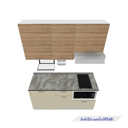 ครัวไม้สำเร็จ STARMARK CONTE 166_L_NS 166 ซม._2