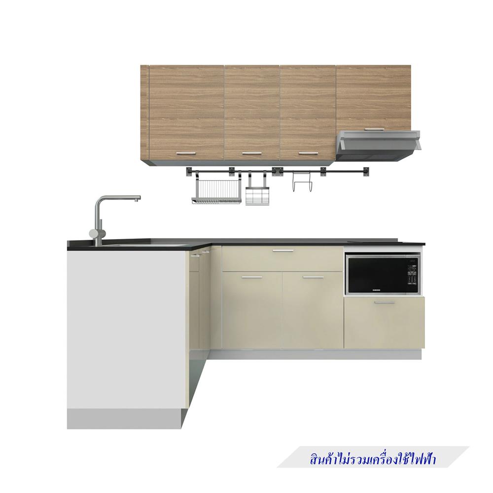 ครัวไม้สำเร็จ STARMARK CONTE L220_L 220 ซม.