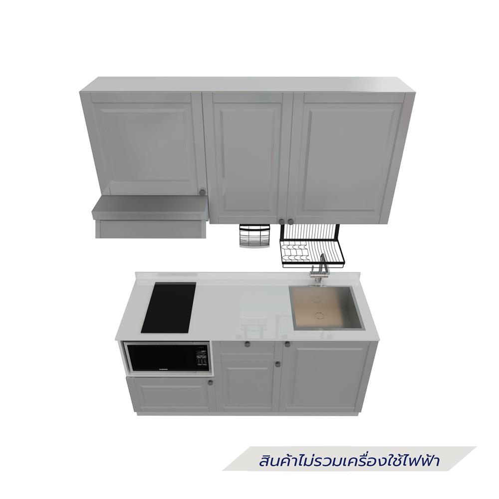 ครัวไม้สำเร็จ STARMARK ALICE 166_R 166 ซม.