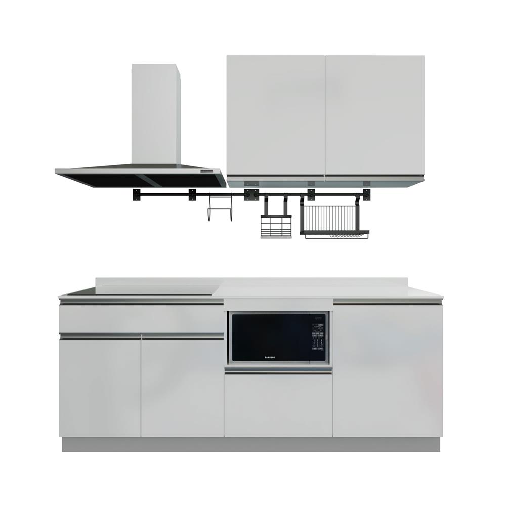 ครัวไม้สำเร็จ STARMARK BLANCE 211H_R_NS 211 ซม.