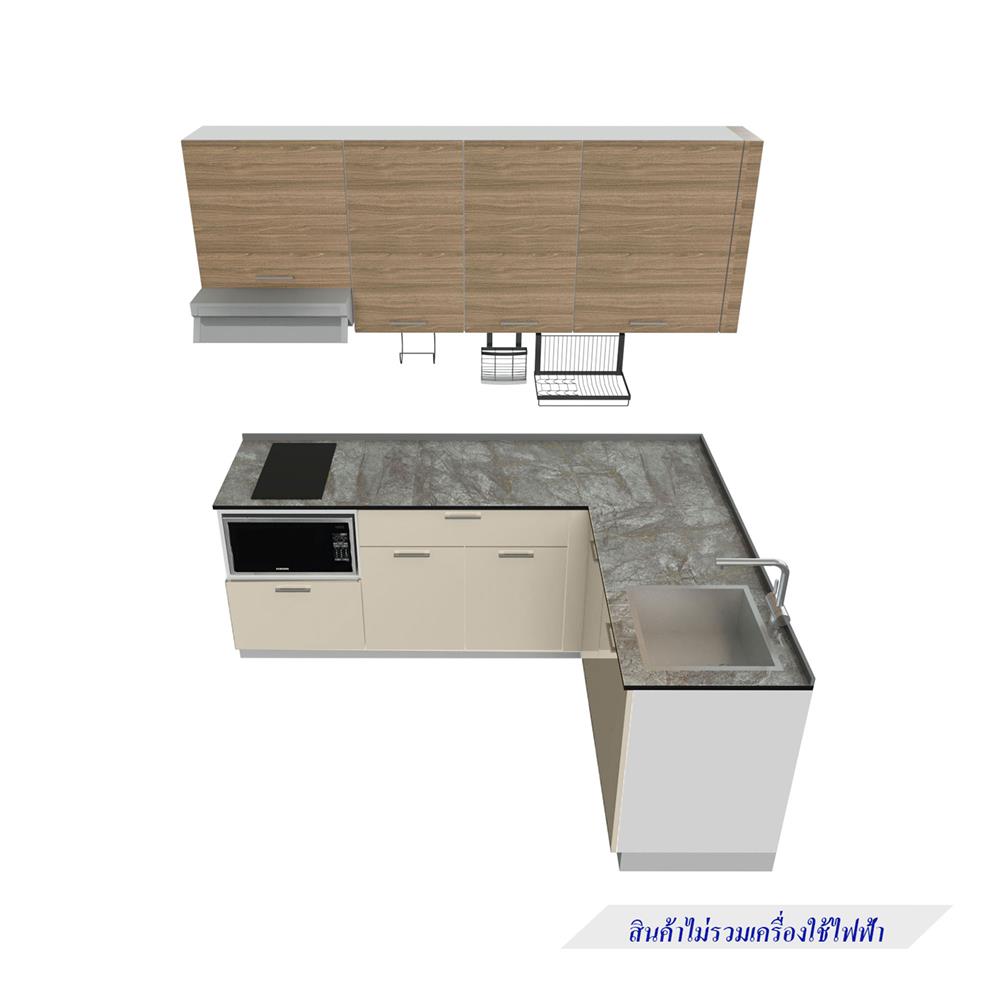 ครัวไม้สำเร็จ STARMARK CONTE L220_R 220 ซม.
