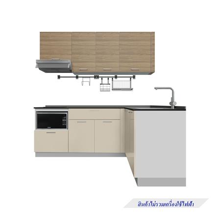 ครัวไม้สำเร็จ STARMARK CONTE L220_R 220 ซม.