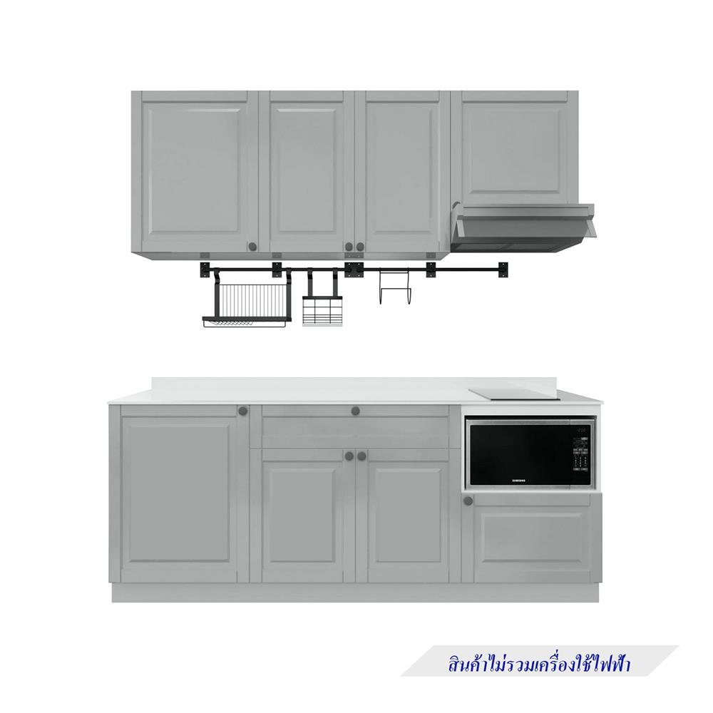 ครัวไม้สำเร็จ STARMARK ALICE 211_L_NS 211 ซม.
