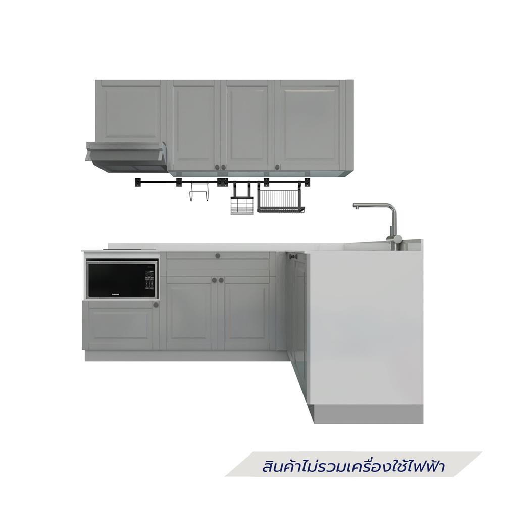 ครัวไม้สำเร็จ STARMARK ALICE L220_R 220 ซม.