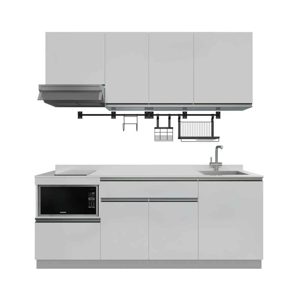 ครัวไม้สำเร็จ STARMARK BLANCE 211_R 211 ซม.